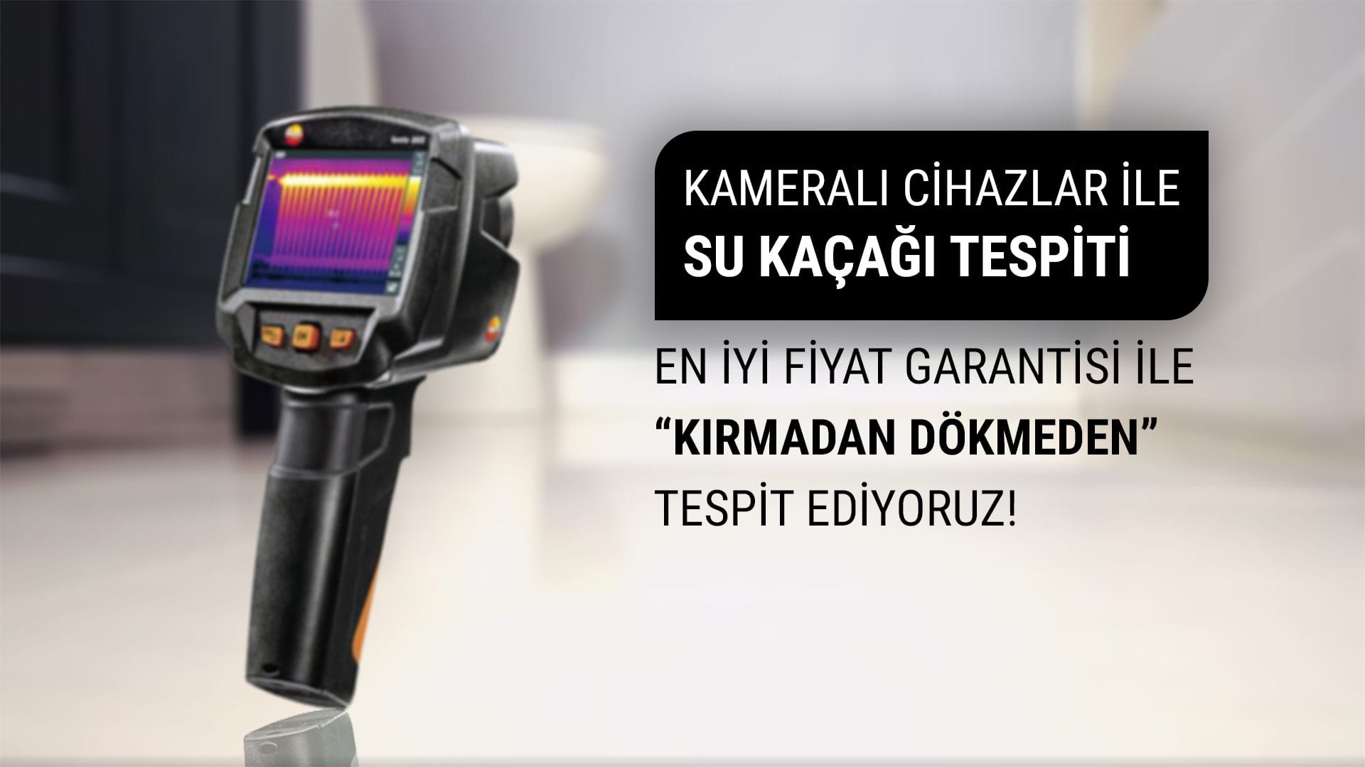 Gümüşhane Su Kaçağı Tespiti